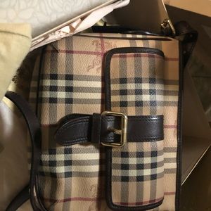 Vintage Burberry Ganton Crossbody Bag